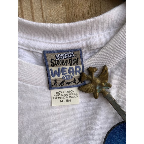 Vintage Scooby-Doo Cartoon Network kids T-shirt Size 5-6 - Picture 2 of 5